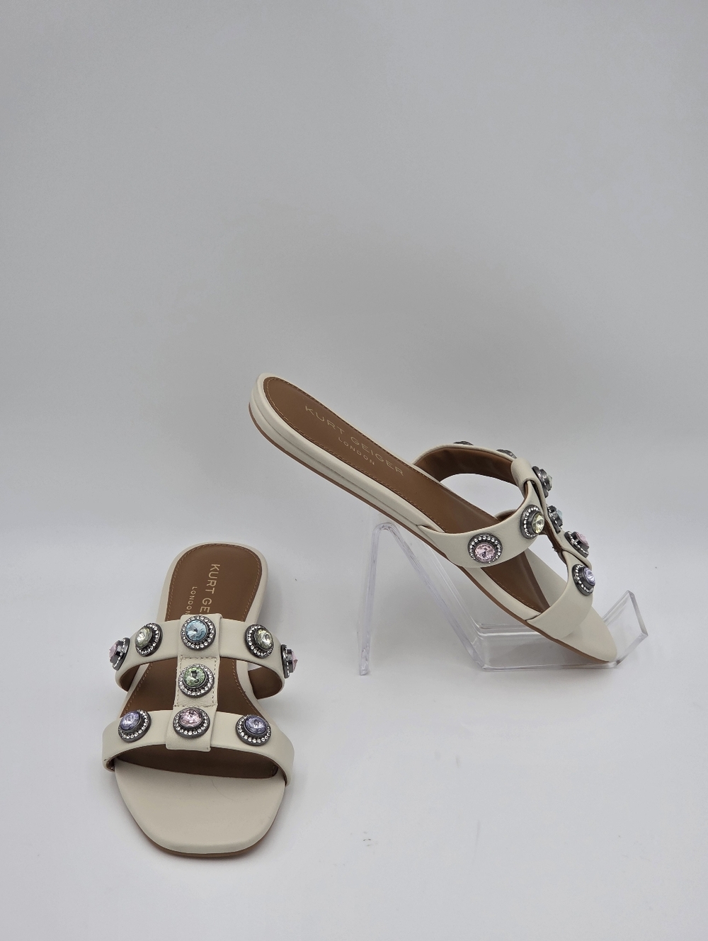 Kurt Geiger London Octavia Slide Sandal in Sz 7